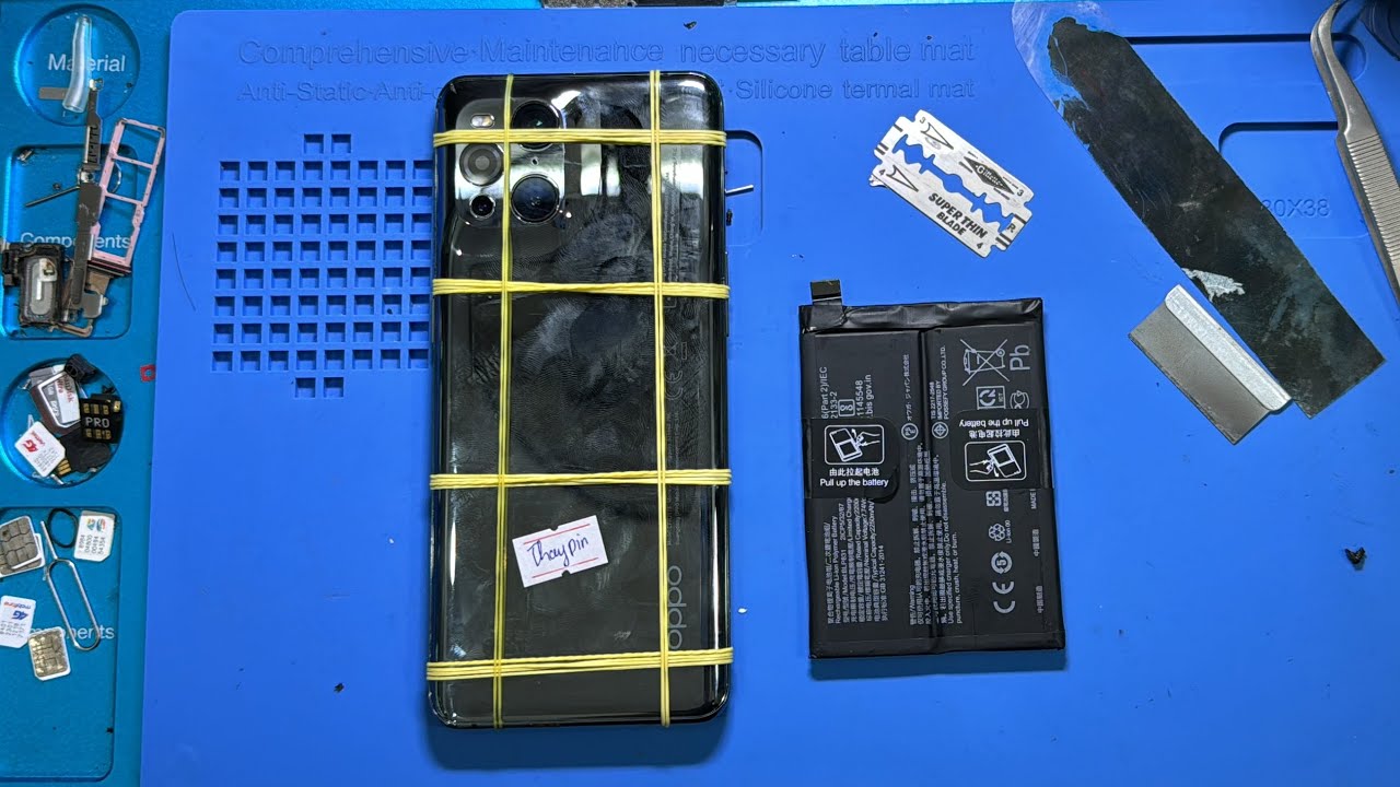 Thay pin Oppo Find X3 Pro - Khắc phục lỗi nhanh hết pin Oppo Find X3 Pro