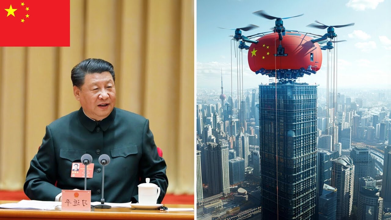 China&rsquo;s Most Innovative Construction Drone SHOCKED US Engineers