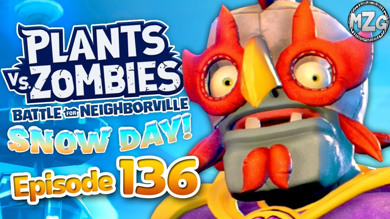 Master Chicken Super Brainz! Snow Day! - Plants vs. Zombies Battle for Neighborville Part 136