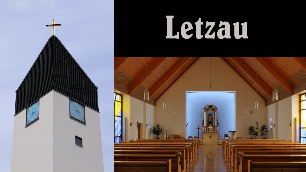 LETZAU (NEW), Expositurkirche St. Johannes Nepomuk - Vollgeläut