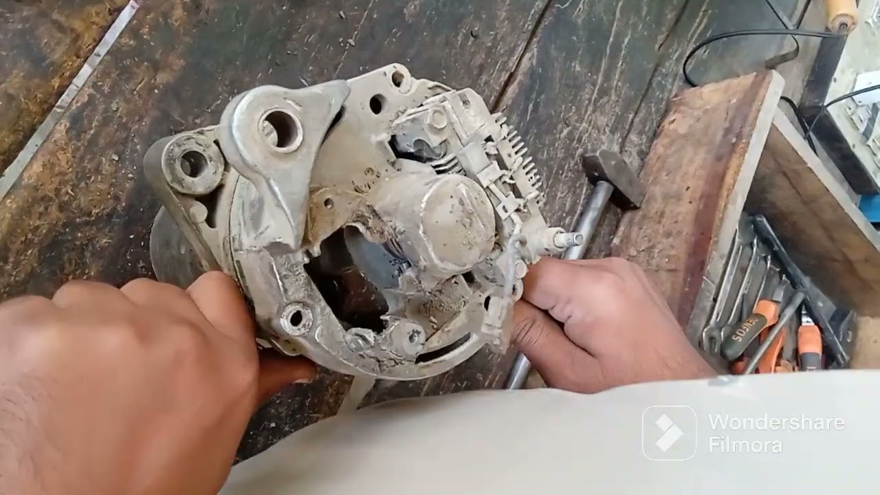 92 model generator fitting in fiat 480 & 640 repairing by Ali Tayyab Autos