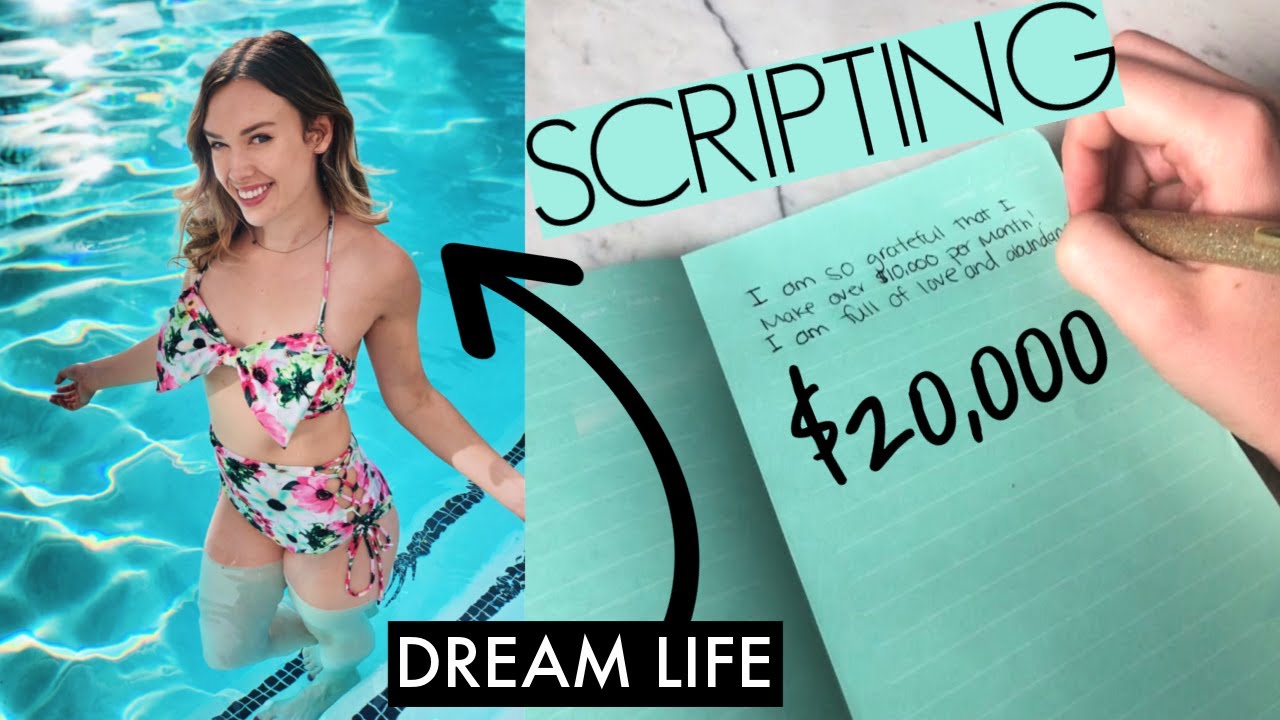 Use SCRIPTING to MANIFEST Your DREAM LIFE! Raise your Vibration | Manifest Challenge week 3