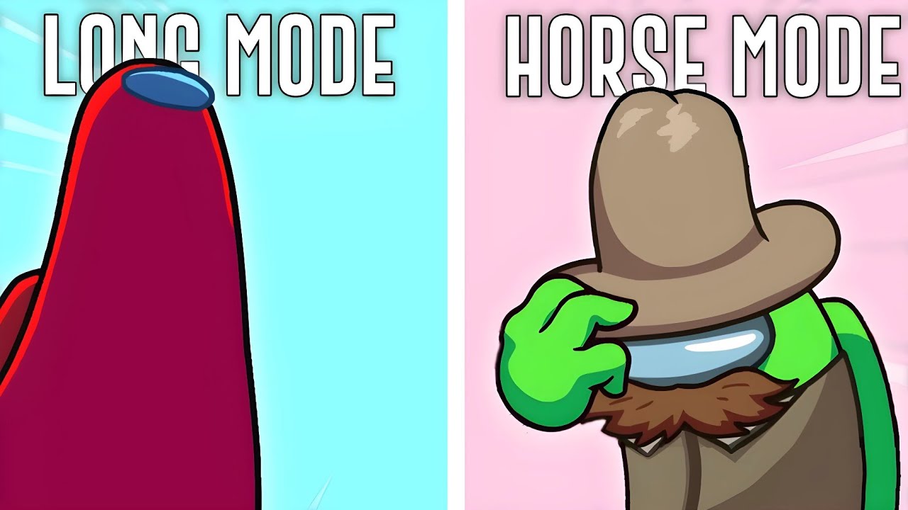 Among Us - Old April Fool Mode VS New April Fool Mode in Hide n Seek Mode.