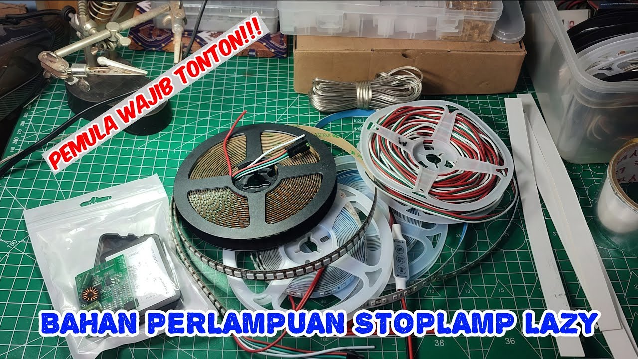 APA SAJA LAMPU YG DI BUTUHKAN SAAT BUAT STOPLAMP LAZY..?/Khusus pemula wajib tonton 