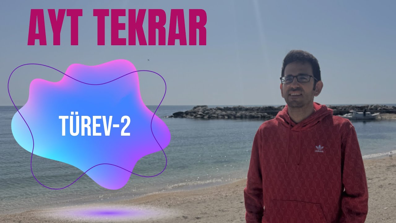 AYT Tekrar Türev-2 Türevin Geometrik Yorumu
