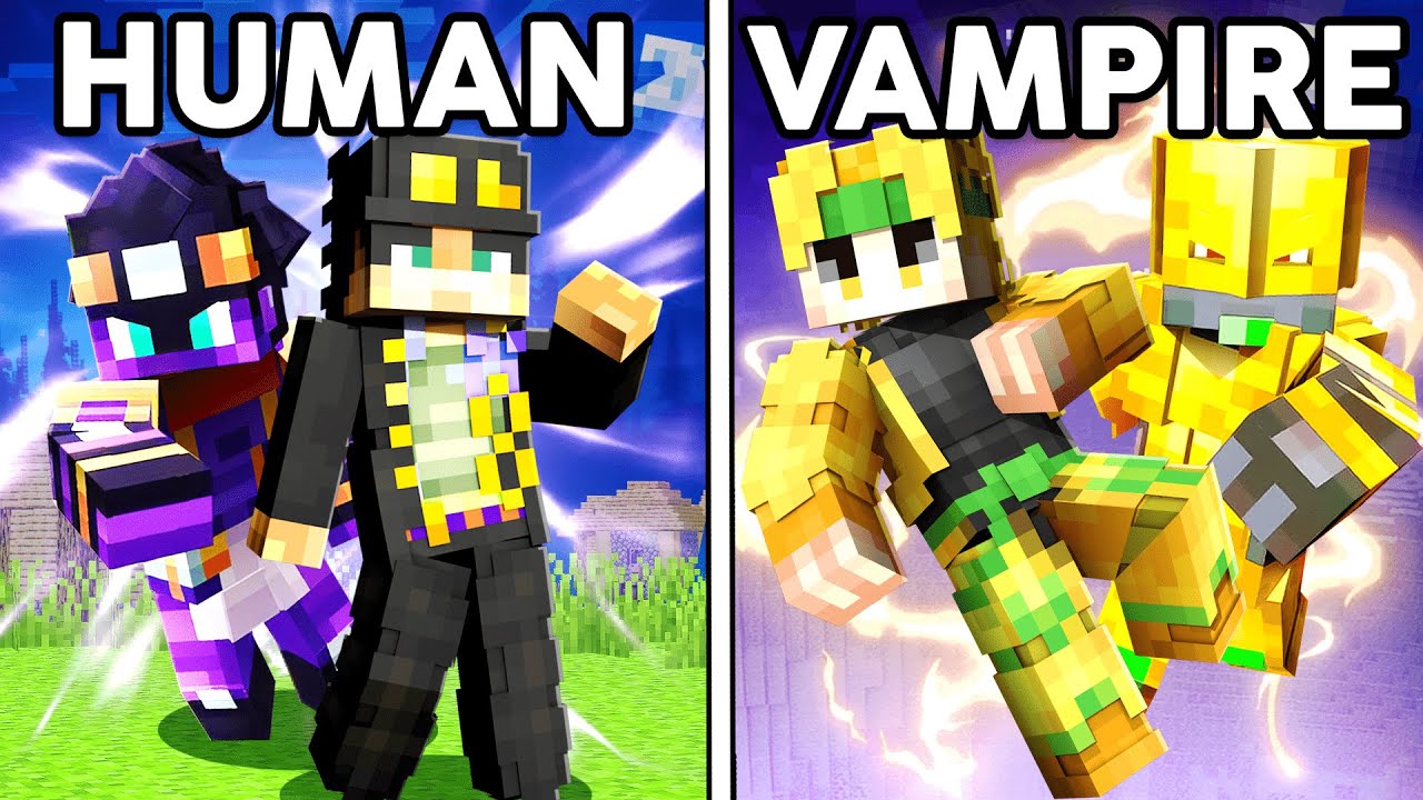 I Made 100 Players Simulate a JOJO's BIZZARE ADVENTURE in Minecraft...