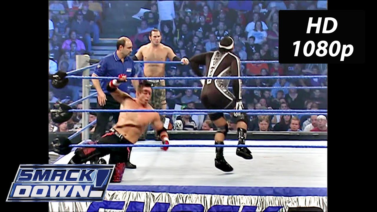 MVP & Matt Hardy vs The Miz & Morrison WWE SmackDown Nov. 16, 2007 HD