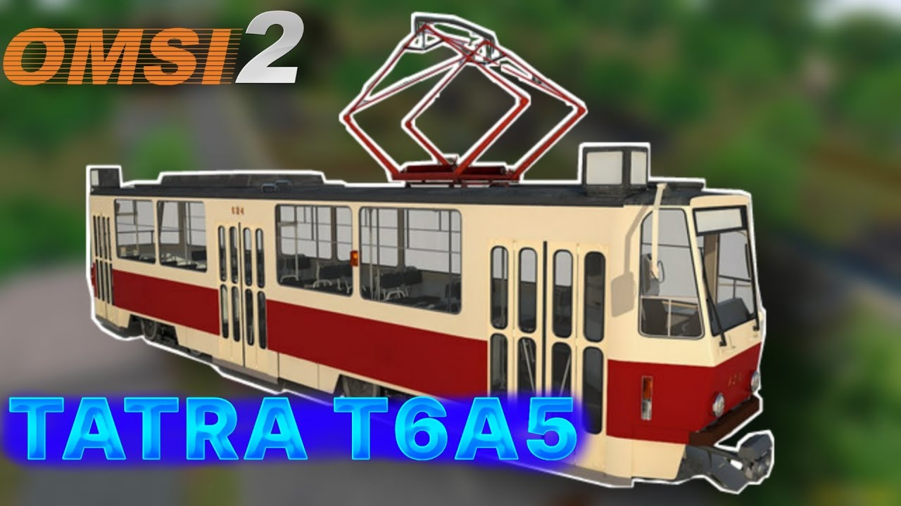 OMSI 2 TATRA T6A5 МАРШРУТ НА КАРТЕ СТАРАВОЛКСК