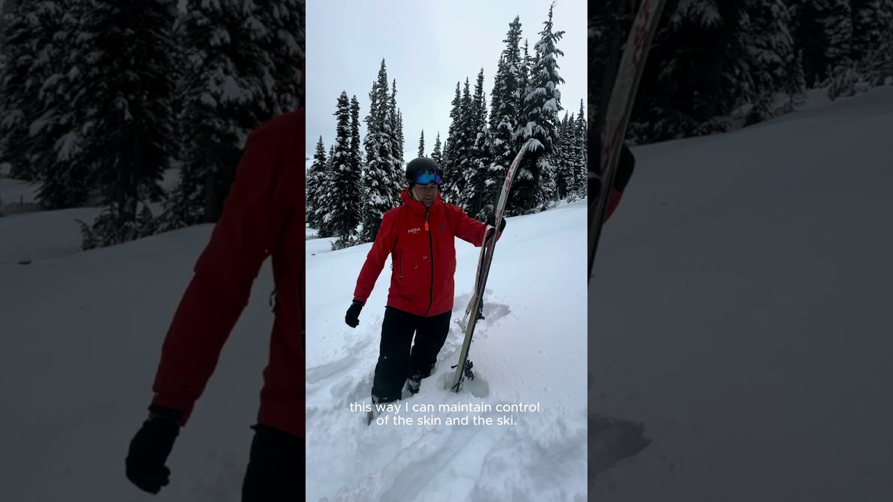 Tech Tip from the slopes: Taking skins on and off