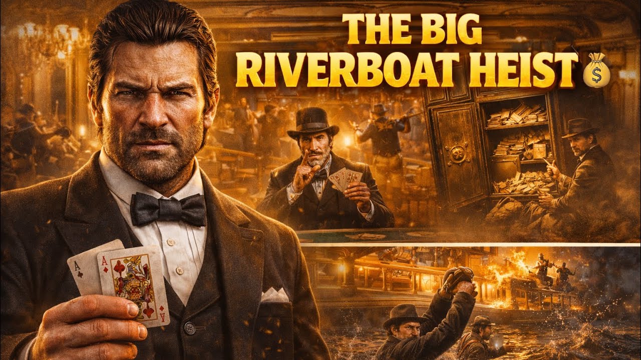 Luxury Boat Robbery 💰 | RDR2 Chapter 4 | Mission 5￼