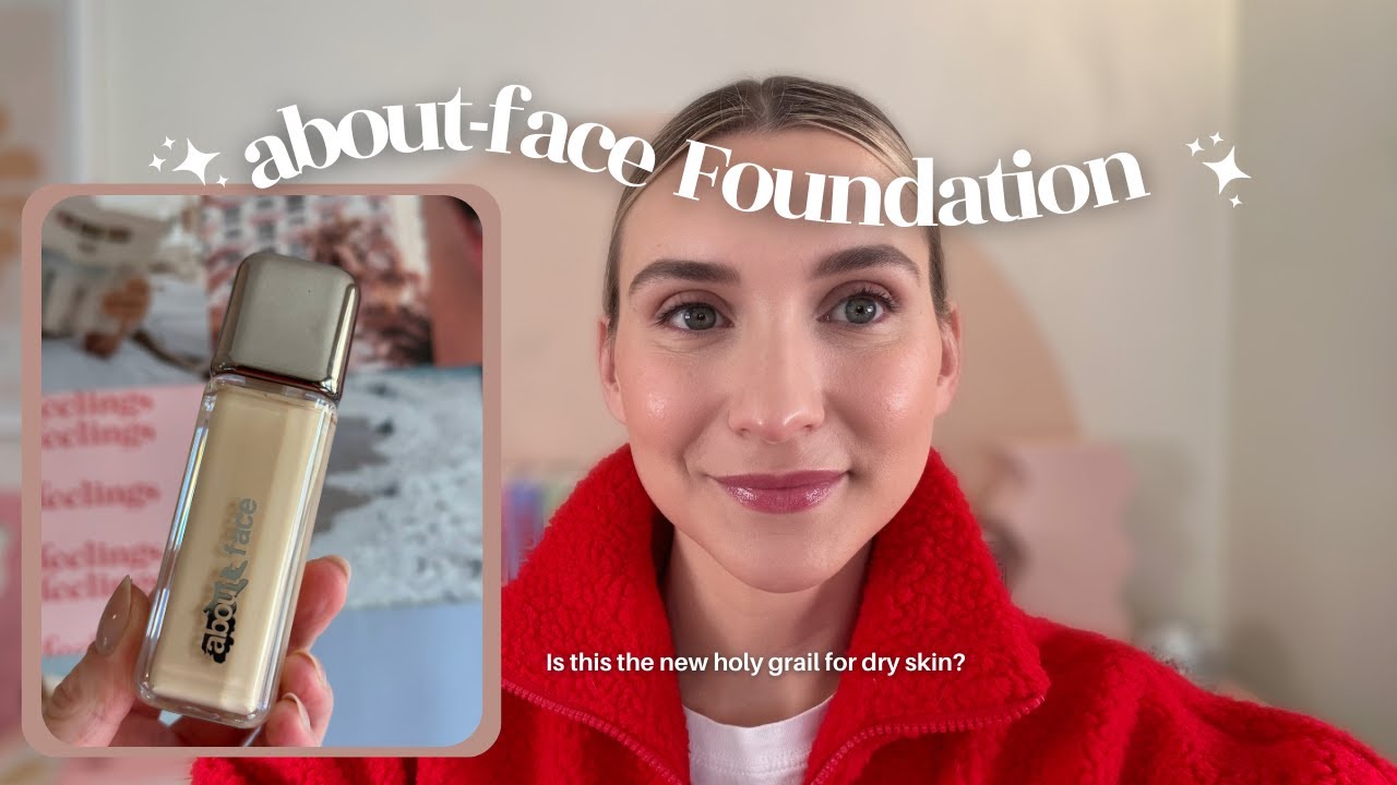 ✨ NEW ✨ about-face Performer Foundation Review | Is this the best foundation for dry skin!?