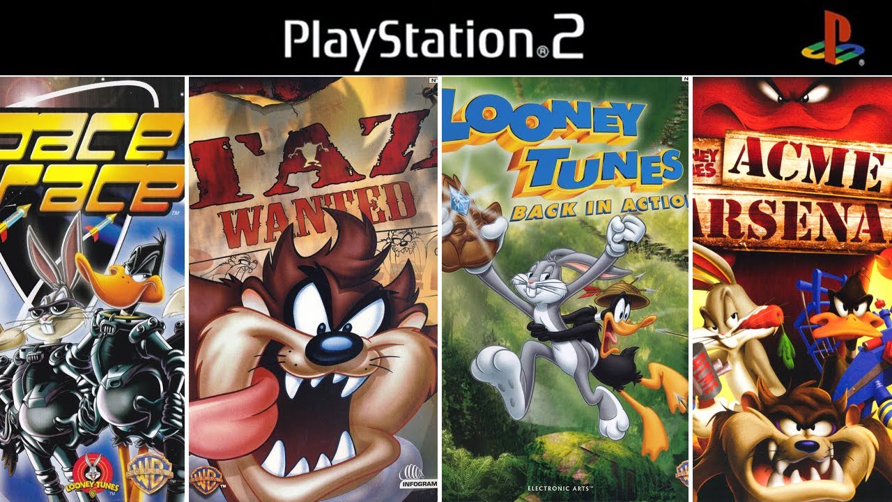 Игры Looney Tunes для PS2