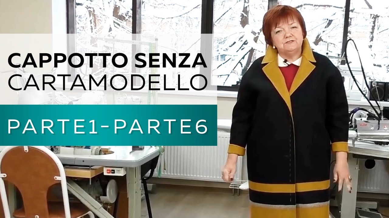 Come cucire cappotto senza cartamodello. Parte 1 - Parte 6.