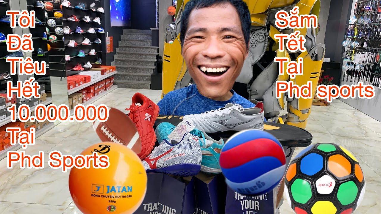 PHC/ Tôi Đã Tiêu Hết 10.000.000 vnd Tại phd Sports.#phc #teamphd.