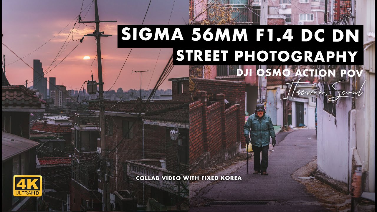 South Korea Street Photography in Itaewon, Seoul w/ FIXED Korea || Sigma 56mm f1.4 POV