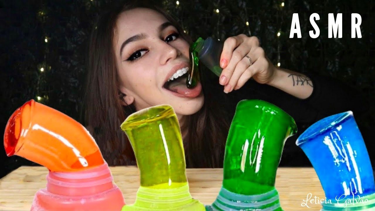 ASMR -  HONEY JELLY TREND ON TIKTOK (MUKBANG)