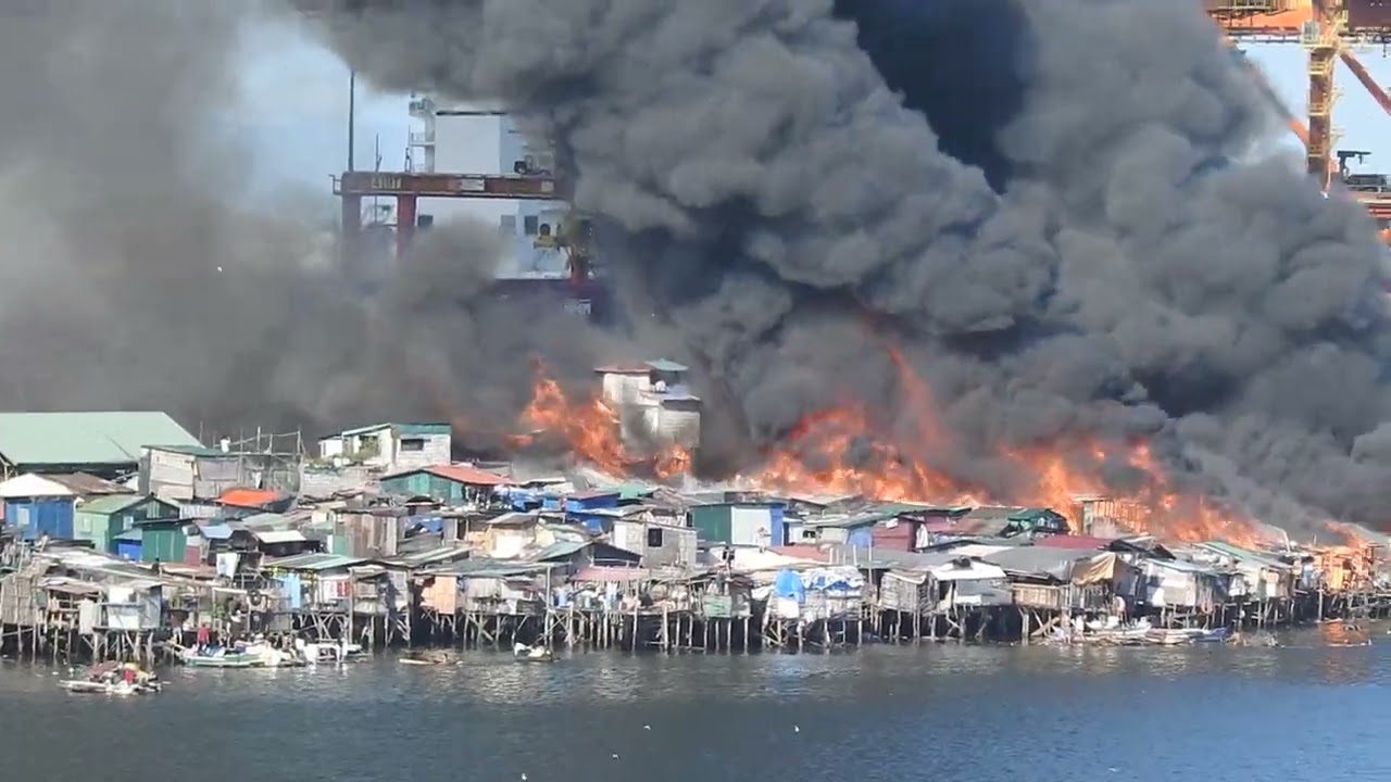 Isla Puting Bato Tondo fire Philippines Manila PART 3