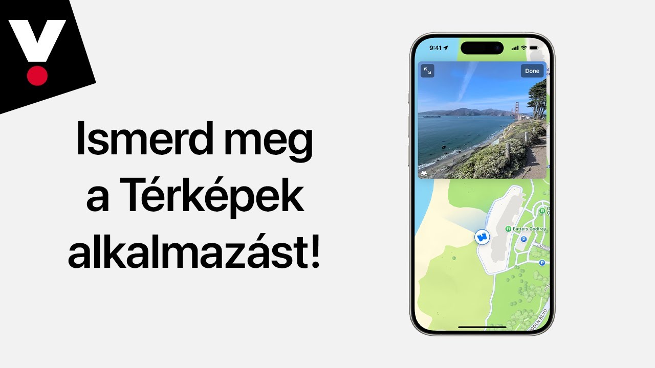 Ismerd meg az Apple Térképek alkalmazást!