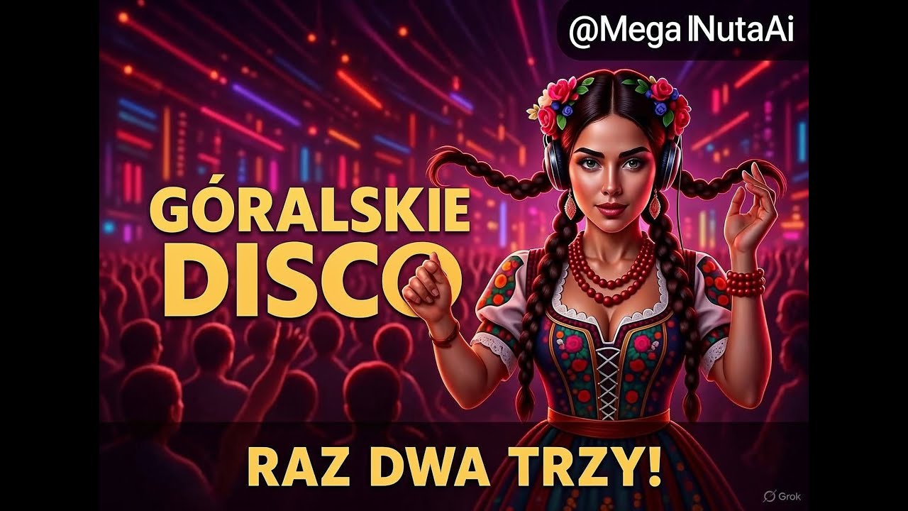 Góralskie Disco – Raz Dwa Trzy! 🔥 Podhalański Hit @MegaNutaAi