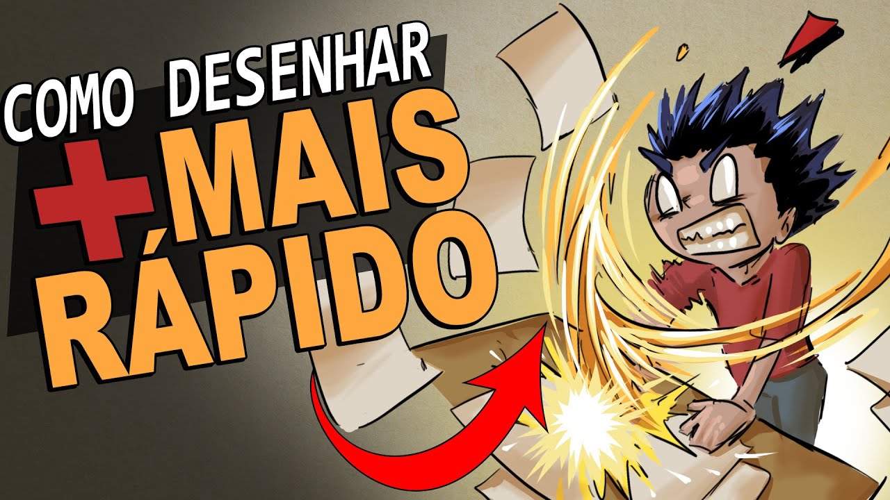 Como desenhar MUITO mais Rápido | Dica De Desenho