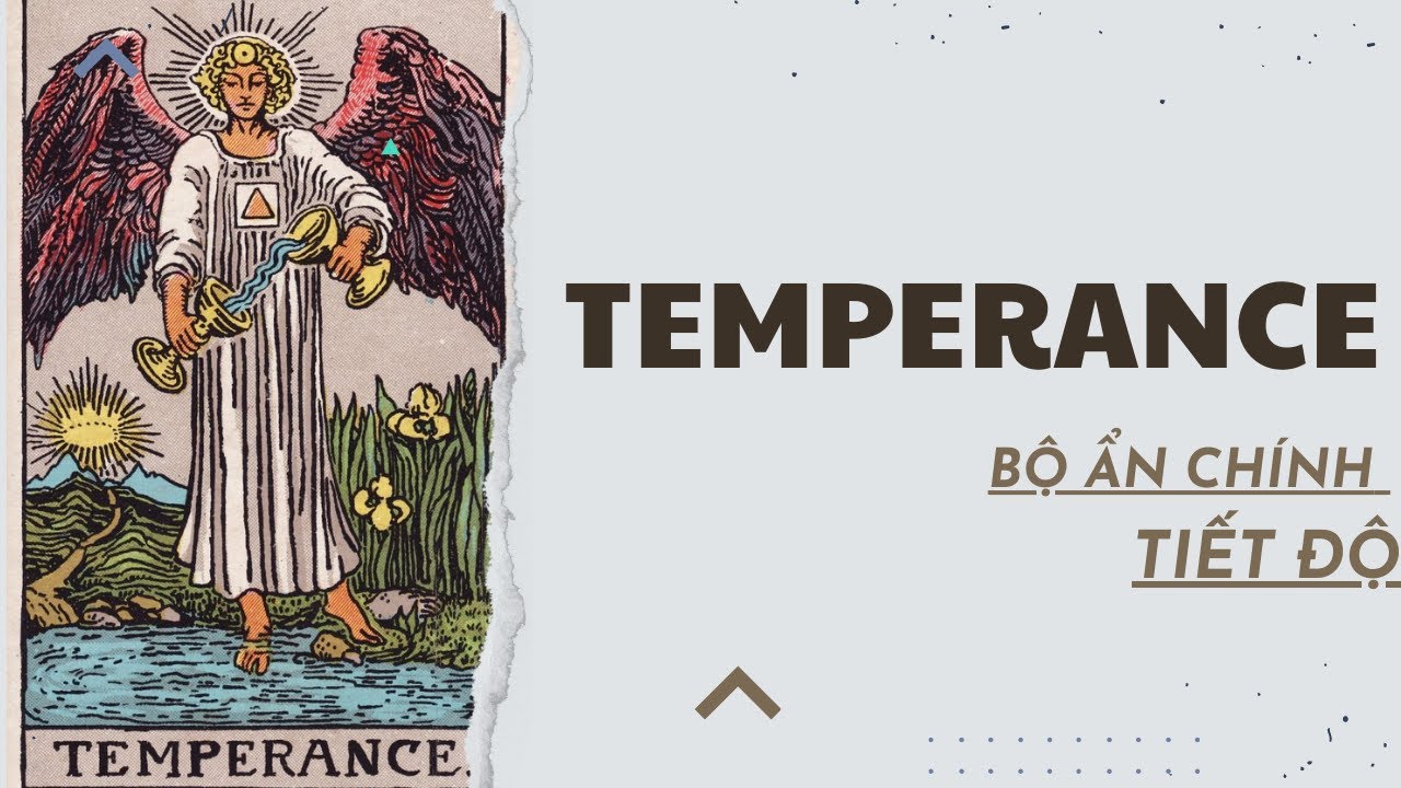 Tự học Tarot | Phân tích chi tiết lá Temperance