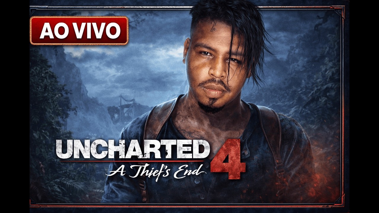 🔴 Uncharted 4 #1: Rumo ao Jogo 28 de 100! Será que aguento o desafio? 🔴 O 