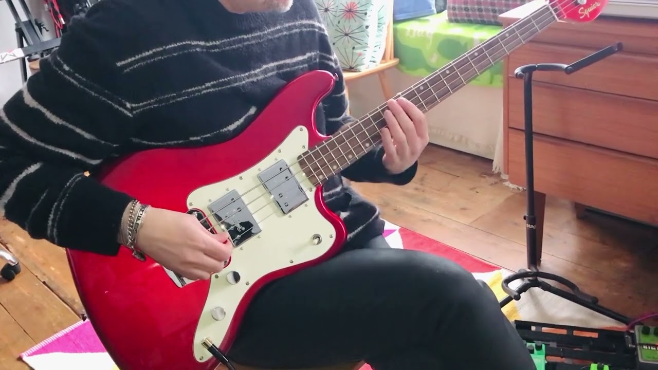 She’s Got Claws - Fender Squire - Paranormal Rascal in Candy Apple Red [Limited Edition]