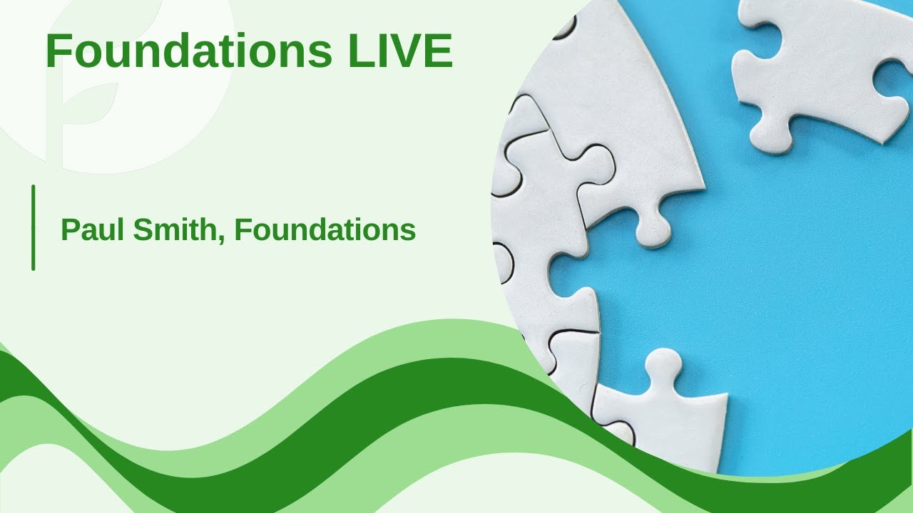 Foundations LIVE October 2025: Paul Smith