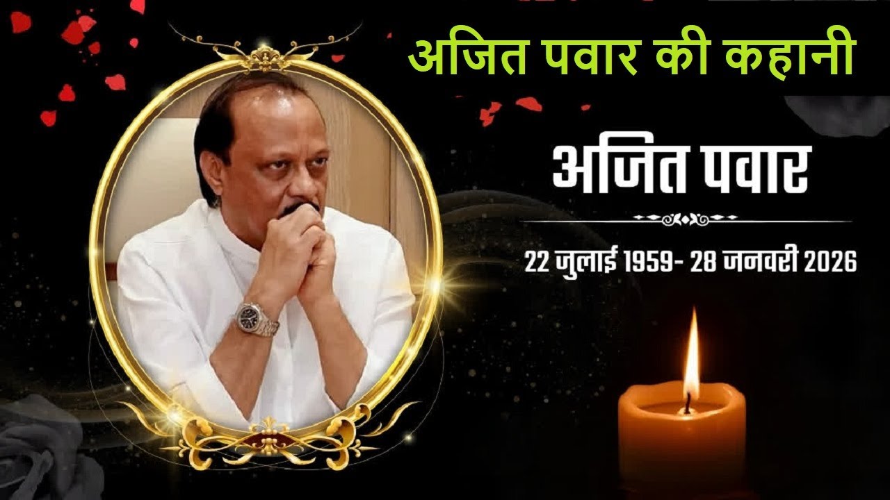 ajit pawar biography ll ajit pawar life story ll अजीत पवार की जीवनी