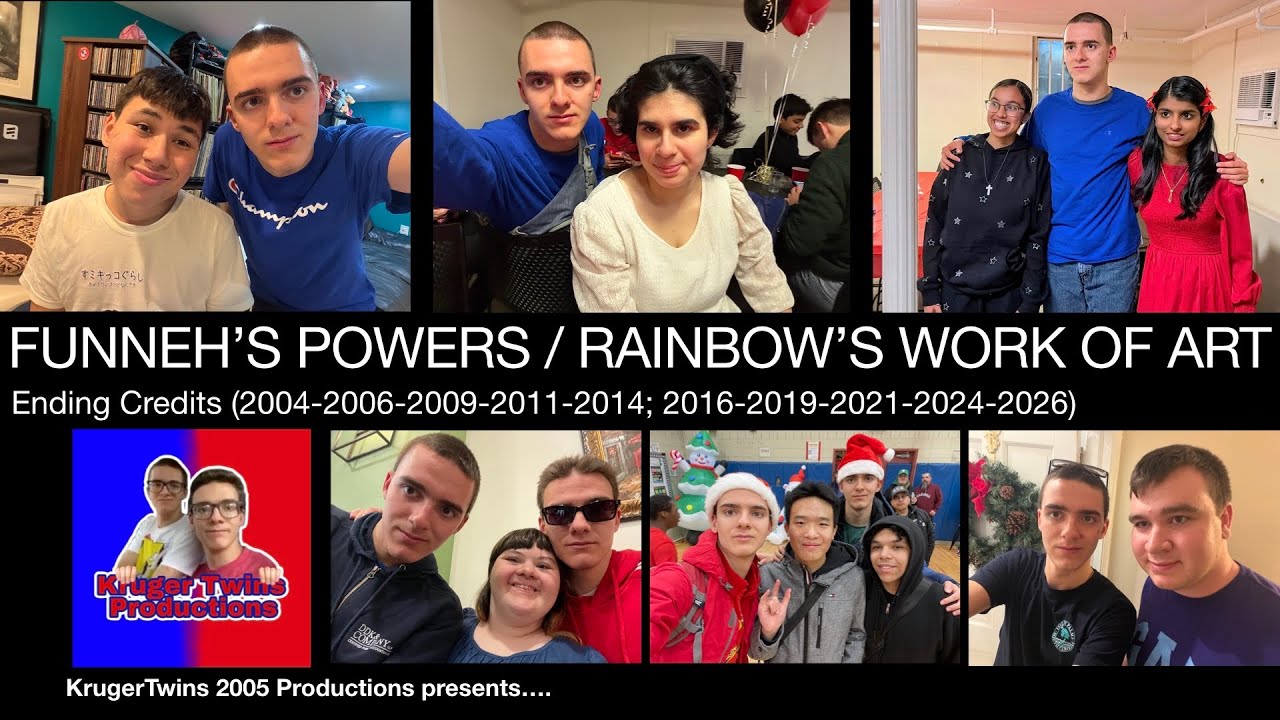 FUNNEH'S POWERS / RAINBOW’S WORK OF ART (2004-2006-2011-2016; 2019-2021-2024-2026) Credits