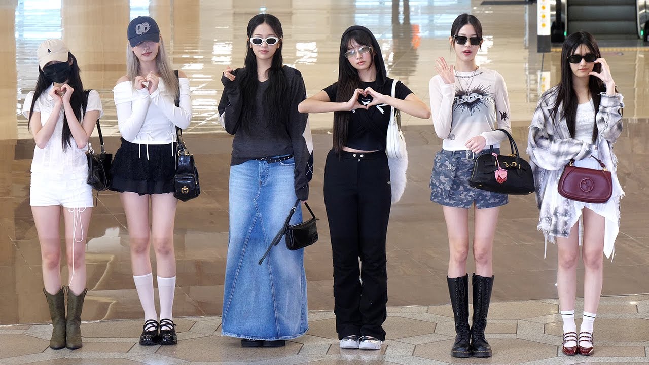 아이브 (IVE) '도쿄돔 콘서트' 출국 Airport Departure｜김포공항 240903