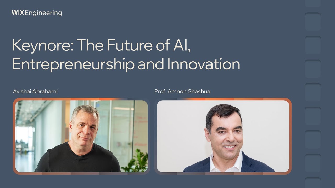 Keynote: The Future of AI - Avishai Abrahami and Prof. Amnon Shashua