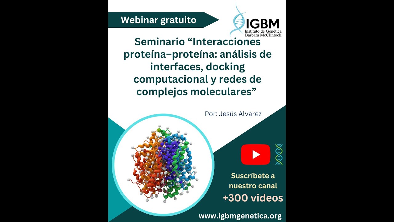 Interacciones proteína–proteína: análisis de interfaces, docking computacional y redes moleculares