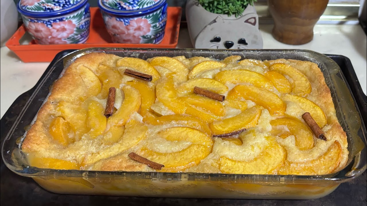 Персиковый коблер — сладкий вкус рая в каждом кусочке!
