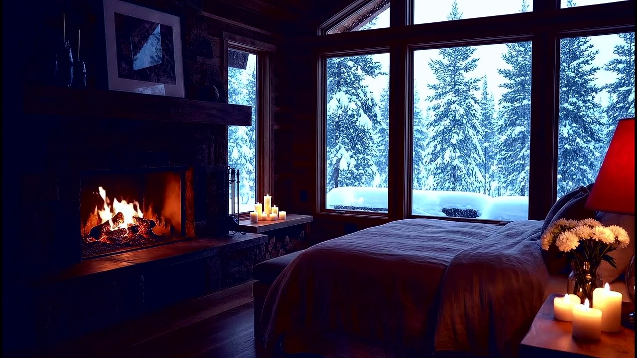 Mountain Peak Christmas – High Altitude ASMR | Instrumental Calm | 4K Video