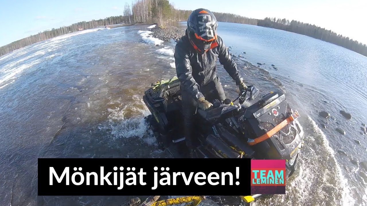 K&auml;yd&auml;&auml;n ajamassa m&ouml;nkij&auml;t j&auml;rveen!