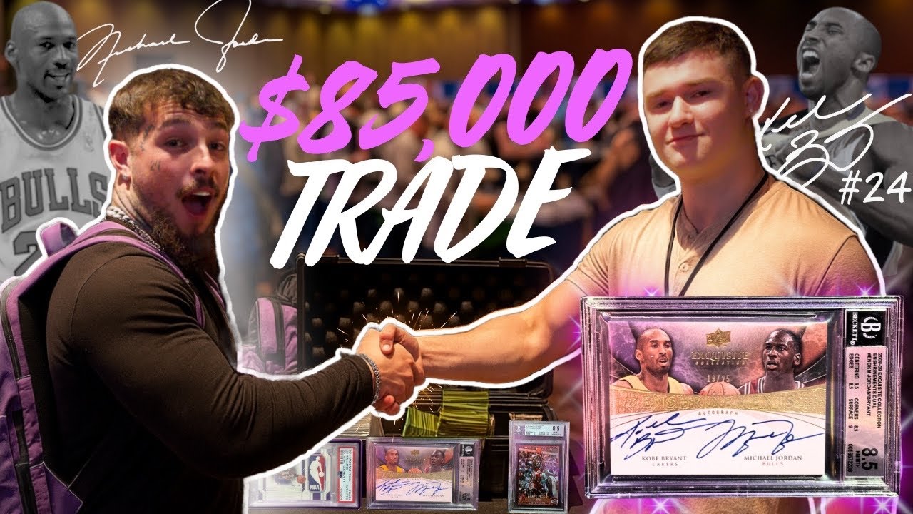Making A HUGE $85,000 Sports Card Trade