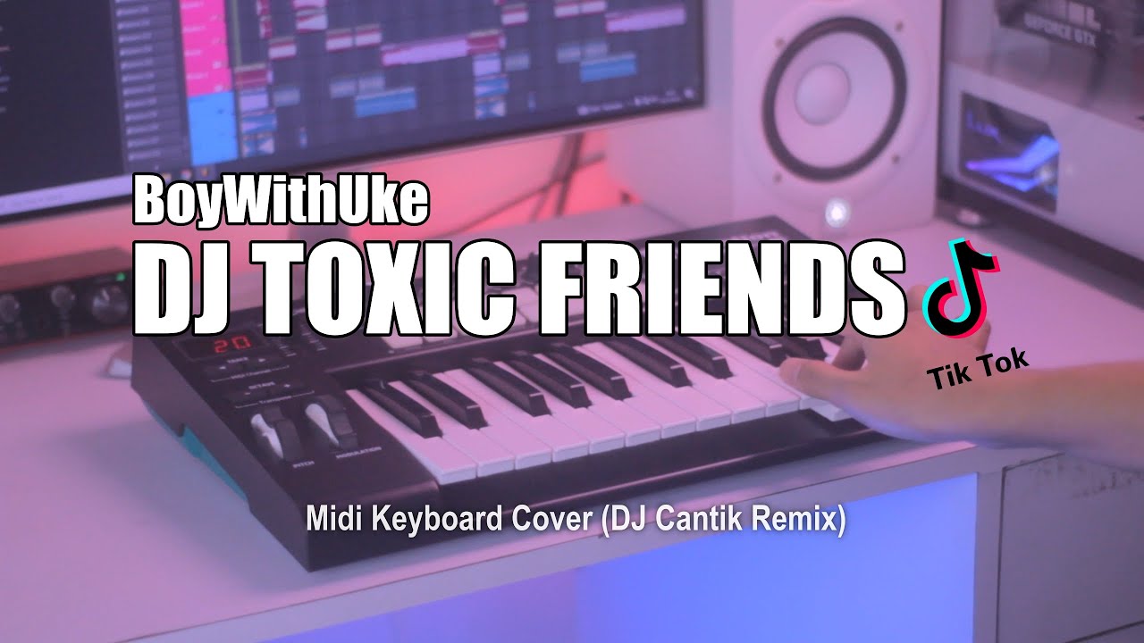 DJ Toxic Friends Slow Tik Tok Remix Terbaru 2021 (DJ Cantik Remix)