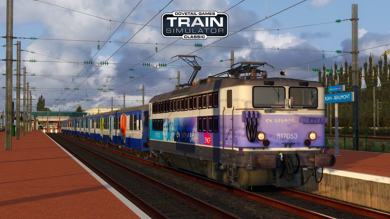 Train Simulator Classic : BB 17000 & RIB Transilien | Persan-Beaumont → Montsoult-Maffliers