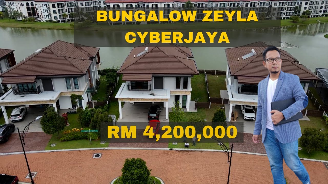 UNWIND by the LAKE | LUXURY BUNGALOW | Zeyla @ Botanica | Cyberjaya | Perfect View and Peaceful