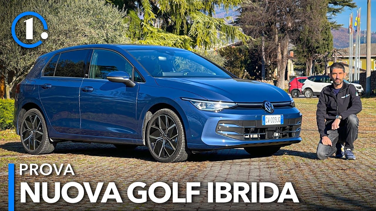 Nuova Volkswagen GOLF IBRIDA: fa più di 100 KM senza usare BENZINA