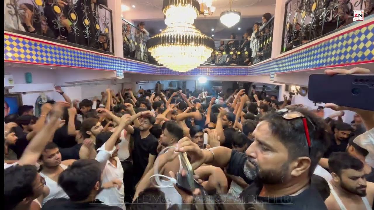 Laashe Abbas Tarayi pe | Tanzeem-e-Matam(Amroha), Delhi®️ | Amroha Purdard Noha 2025|1447