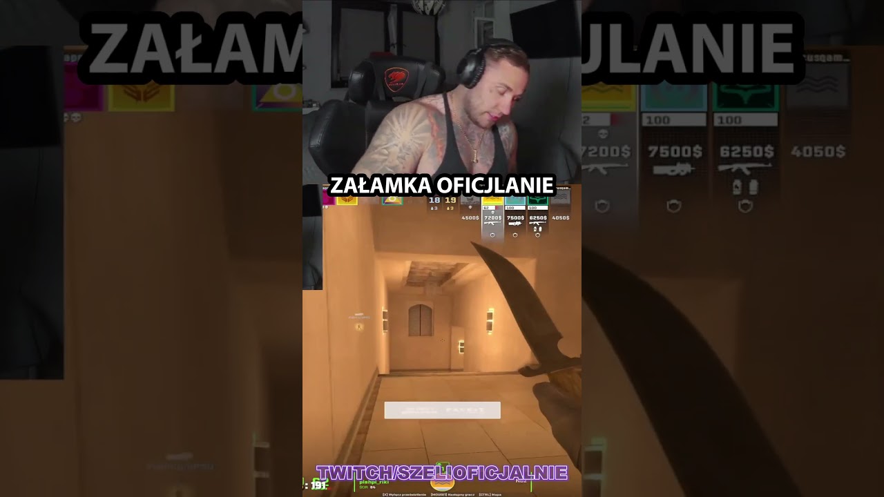 ZAŁAMKA OFICJALNIE #twitch