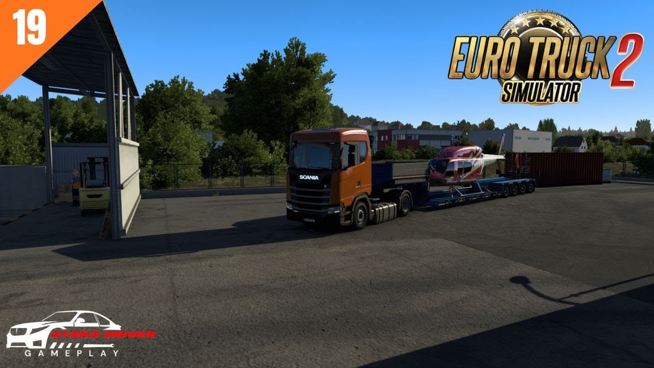 ETS2 - Trasporte DK En Crecimiento| Carga helicóptero 3T| Viaje De Zenica A Pécs | con buen pago