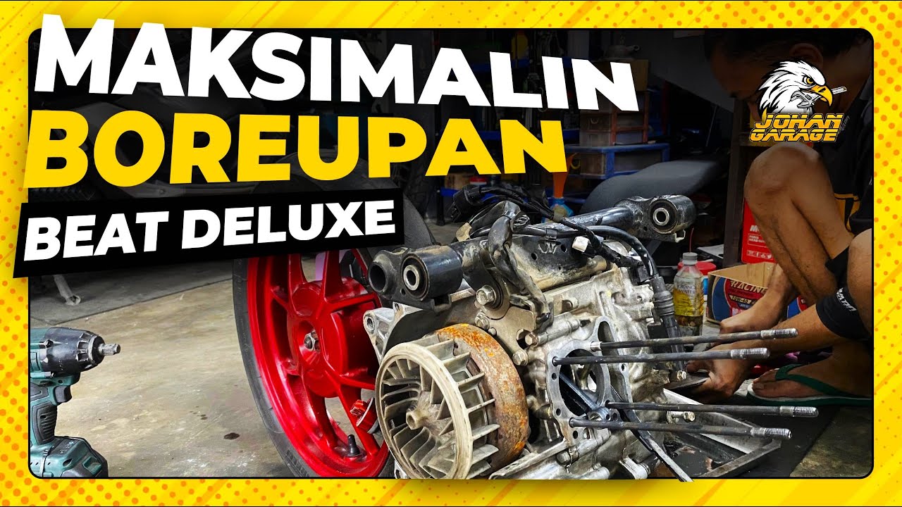 BEAT DELUXE UDAH BOREUP TAPI MESINNYA KASAR !!! KITA PERFECTIN !!!