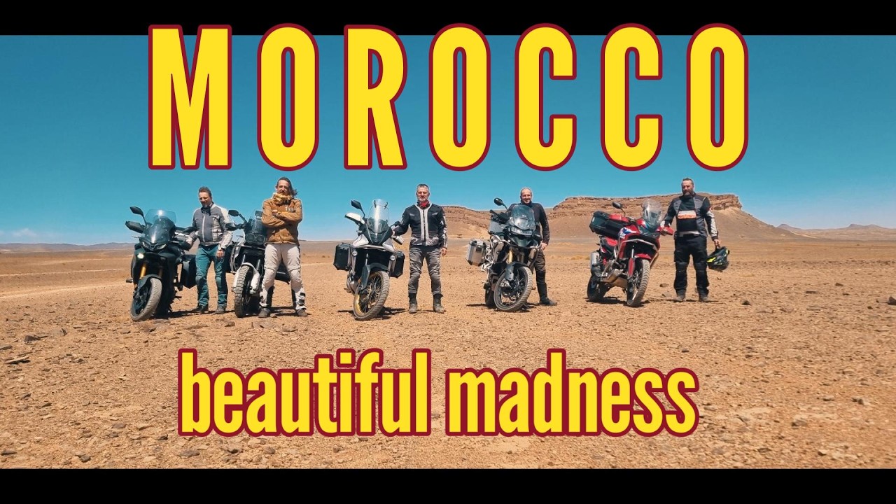 Maroko na motocyklach. Piękne szaleństwo. Sahara, Szafszawan, Fez, Góry Atlas, Casablanca, Rabat