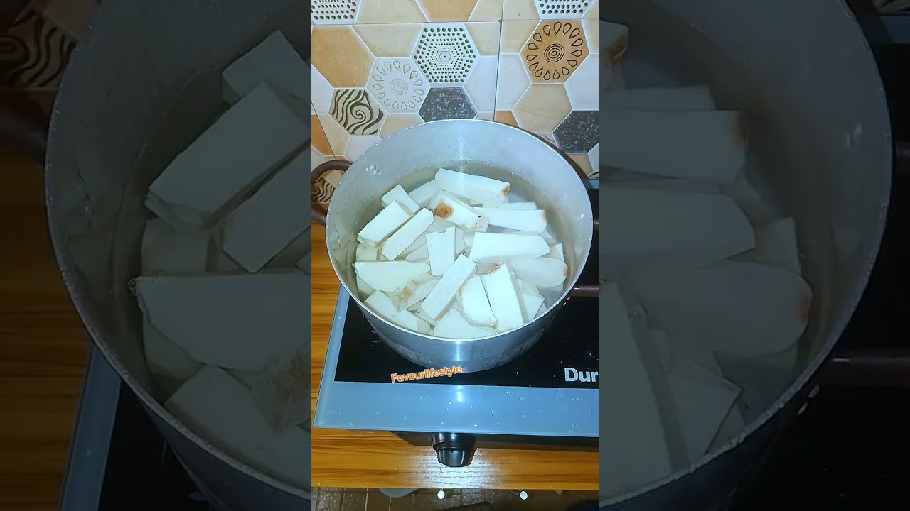 how to cook a healthy white yam