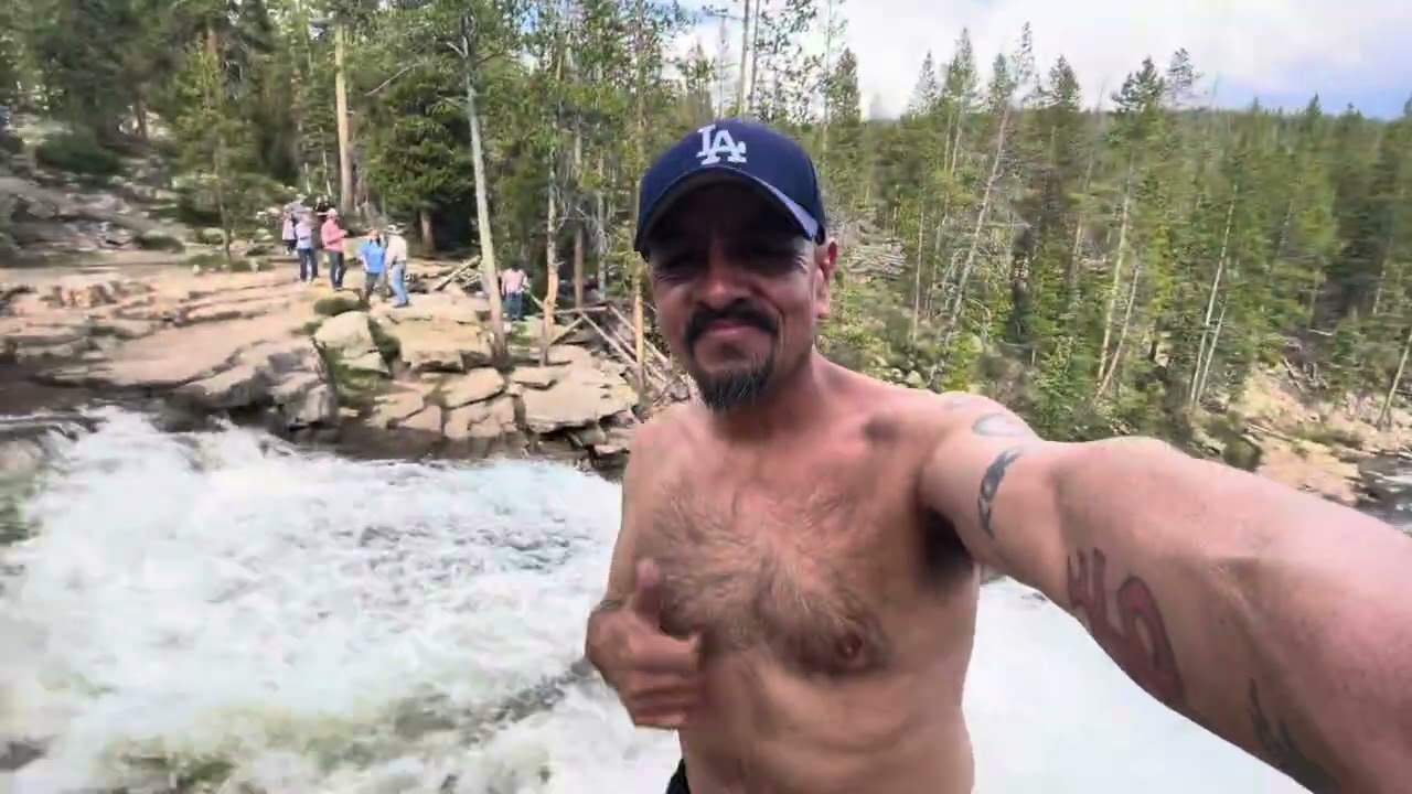 Provo River Falls - Utah U.S.A. June 1st 2025