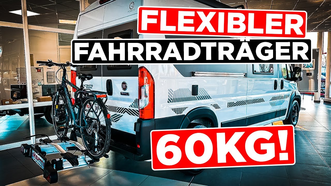 BESTER Kastenwagen Fahrradträger auch für eBikes LAS SD260