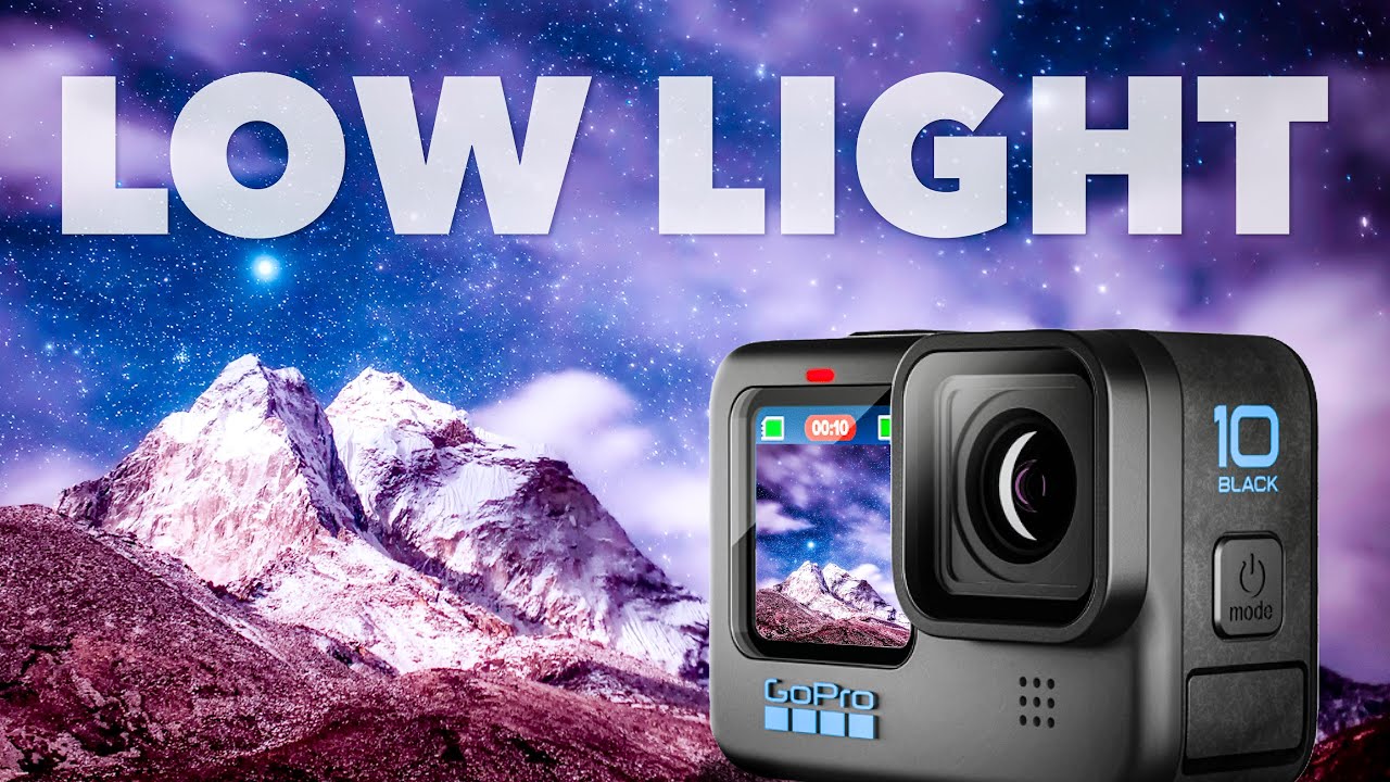 ЛУЧШИЕ настройки GoPro для съёмки в условиях слабого освещения и в помещении | Hero 10 и 11 и старше